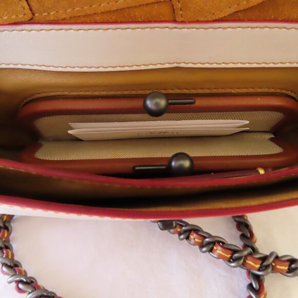 COACH 1941 Varsity Patchwork DINKY crossbody clutch LIMITED edition NWT 54531 LE - Picture 16 of 16